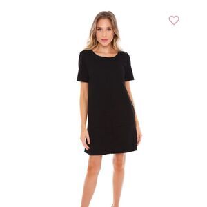 BISHOP + YOUNG  FAUX SUEDE DRESS